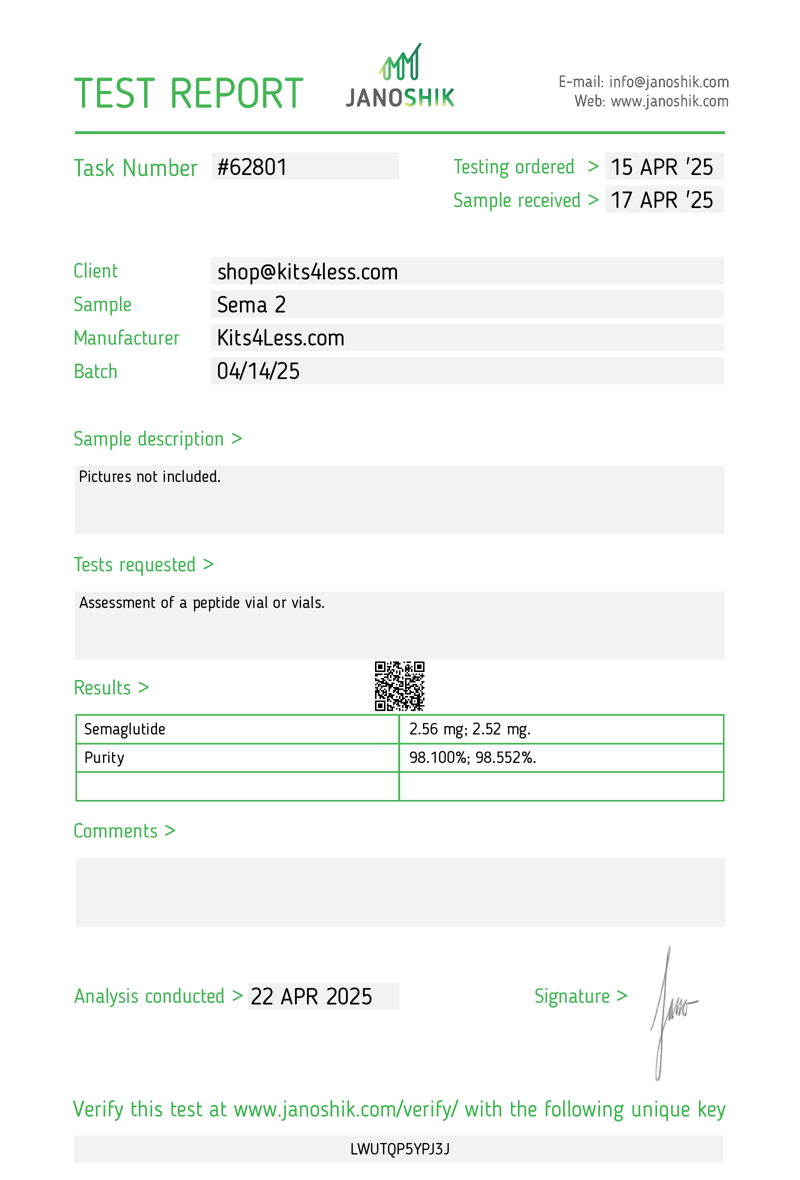 Semaglutide 20mg Kit Semaglutide 20mg Kit