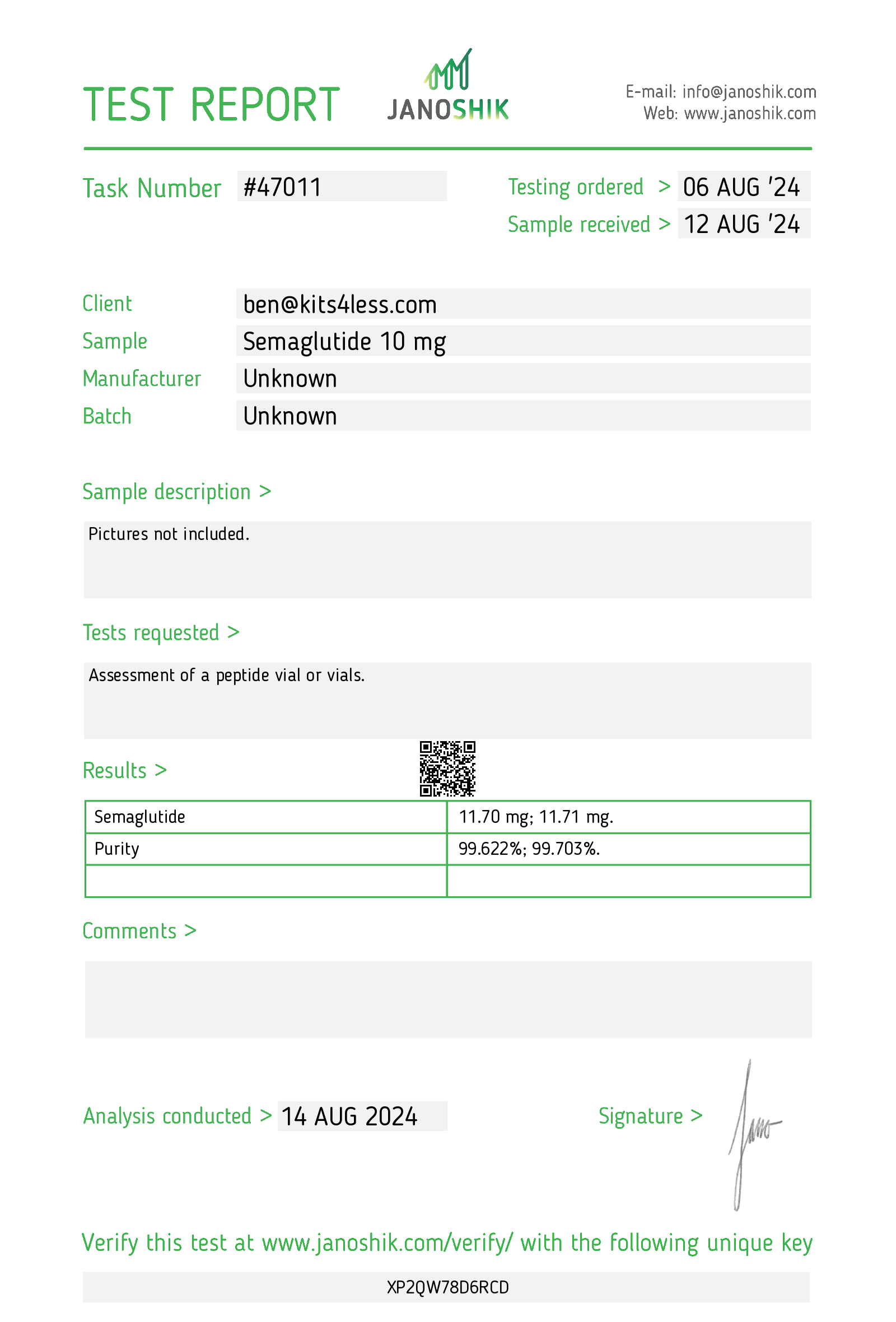 Semaglutide 100mg Kit Semaglutide 100mg Kit