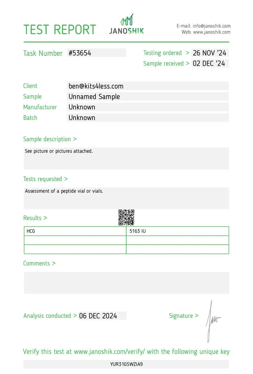 HCG 5000 IU (Single Vial) HCG 5000 IU (Single Vial)